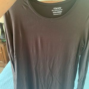 Chico’s long sleeve layering tee